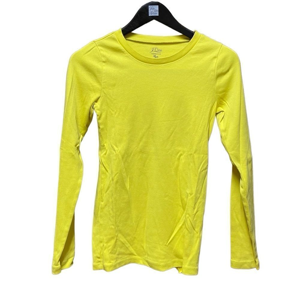 🌟JCrew Yellow Long Sleeve Tshirt
